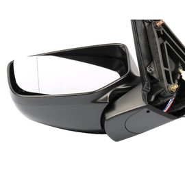 Side Mirror ANPART Left Driver Side For 2013-2017 For Honda For Accord Power Manual Folding Flat w/Cover Black Smooth HO1320272 Side View Mirror