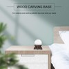 DOITOOL Wooden Stand for Crystal Sphere Quartz Ball Holders Wood