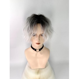 MGRANDE wig premium line 【 active top stylist produce 】 6 items set inner color line men's original wig short small face effect（gentle beige DY63A）