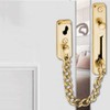 WCHOSOZH Stainless Steel Door Chain Lock, Security Door Latch Lock
