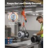 Manual Lever Chain Hoist 3/4T 20M Lift G80 Steel Dual