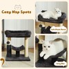 Hoopet 20-Inch Cat Tree Tower, Small Cat Scratching Post for