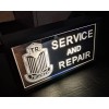 TRIUMPH TR SERVICE AND REPAIR Mirrored Full Color LED Lighted