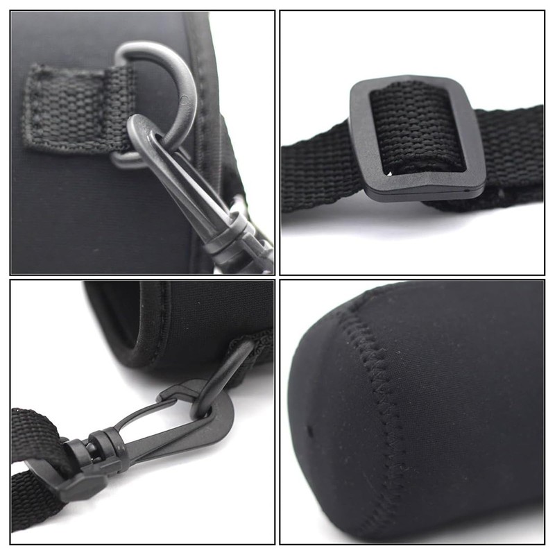 DXPETA 2Pcs Water Bottle Bag with Adjustable Shoulder Strap, Durable