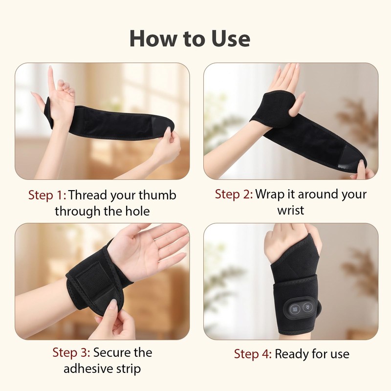 Avvchuy Hand and Wrist Massager for Wrist, Hand, Arm, Knee,