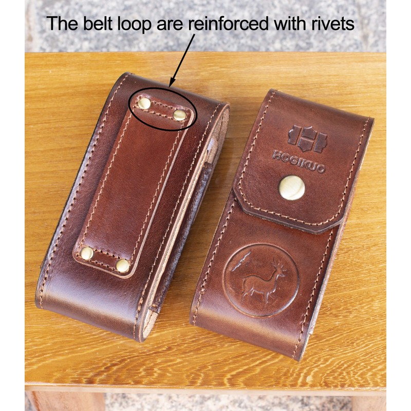 Leather Multitool Sheath，Multi Tool Holster for Leatherman, Gerber, SOG and