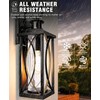 DBF 2 Pack Dusk to Dawn Motion Sensor Outdoor Lights