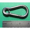 US STAINLESS Stainless Steel 316 Spring Hook with Eyelet Carabiner