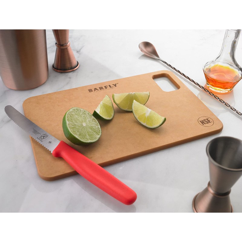 Barfly Bar Prep Cutting Board, 9-Inch x 6-Inch