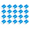 DUST-Free Pencil Erasers, Medium, Pack of 20, Multipack, White Colour