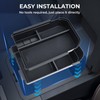 Double Layer Center Console Organizer for Toyota Land Cruiser Prado