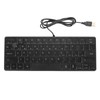 64 Keys RGB Backlit Keyboard USB Wired Gaming Keyboard Portable