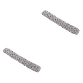 OSALADI 2pcs Woolen Headphone Protector Cover for Easy to Install Earphone Headband Sleeve Soft and Stylish Knit Against Wear and Scratches Grey Color