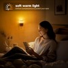 JandCase Flameless Candle Night Light, 2 Pack Night Lights Plug
