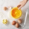 2Pcs Egg Whisk, Stainless Steel Whisk Set, Spring Coil Wire