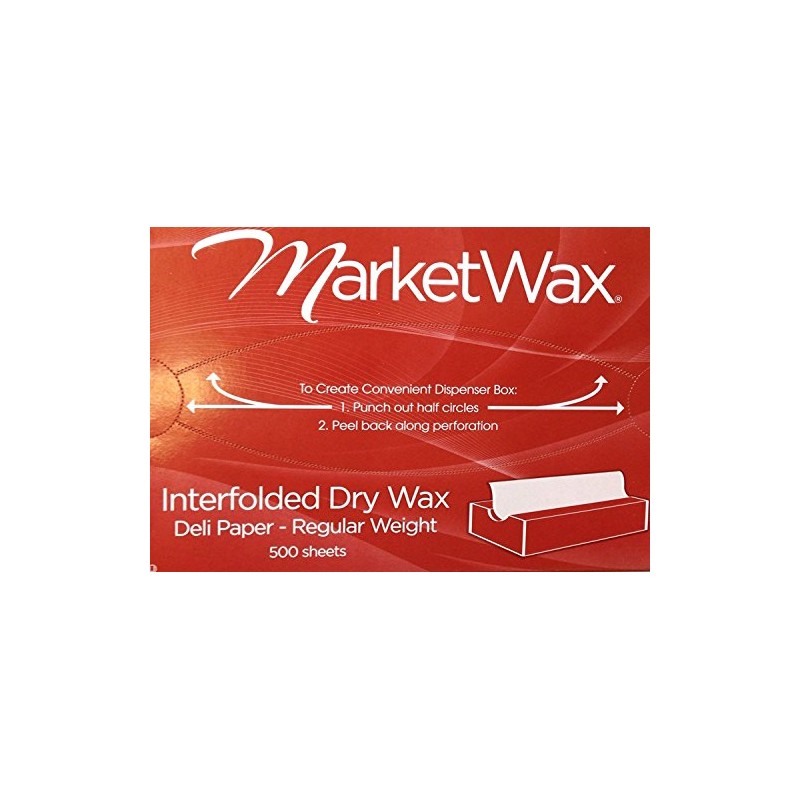 Market Wax - 8in x 10.75in - Wax Paper Sheets