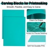 4PCS Lino Printing Kit, Printing Lino Sheets Set – Soft