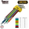 9 Piece SabreCut SCTX009S Soft Grip Extra Long Torx Key