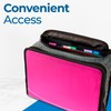 Case-it King Sized Zip Tab School Zipper Binder | 4-Inch