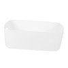 VILLFUL 6pcs Plastic Storage Bins Desktop Organizers for Bathroom Kitchen
