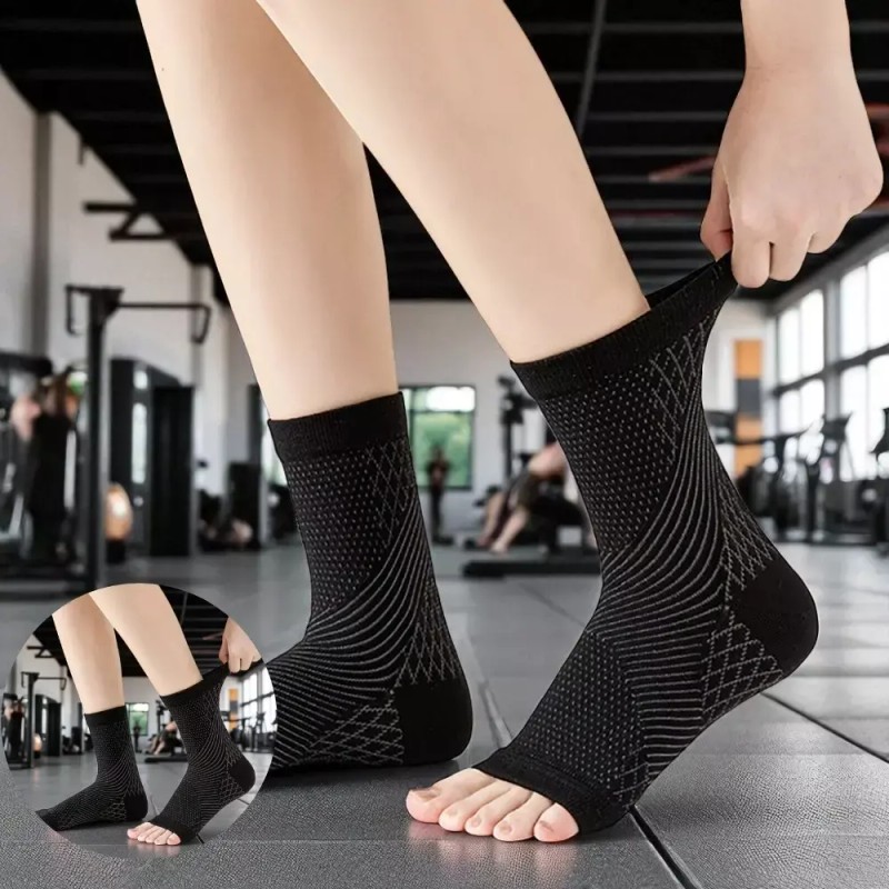 Fix 픽스 발목보호대 2P세트 250-280mm 블랙 킥복싱발목보호대 Fix Ankle Protector