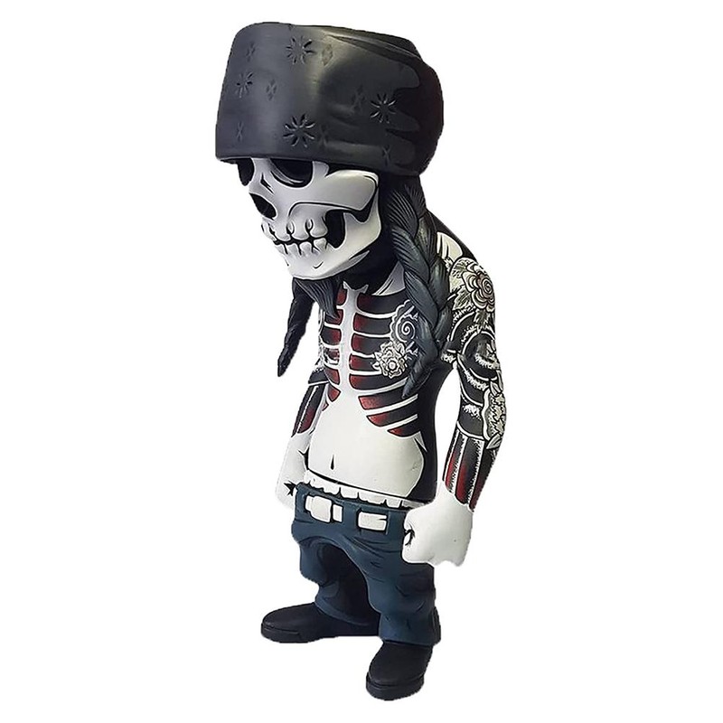 Hip Hop Commemorative Skeleton Ornaments Desktop Resin Crafts Gifts for