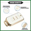 Motoforti Remote Keyless Key Fob Cover Kit for Mitsubishi, 3