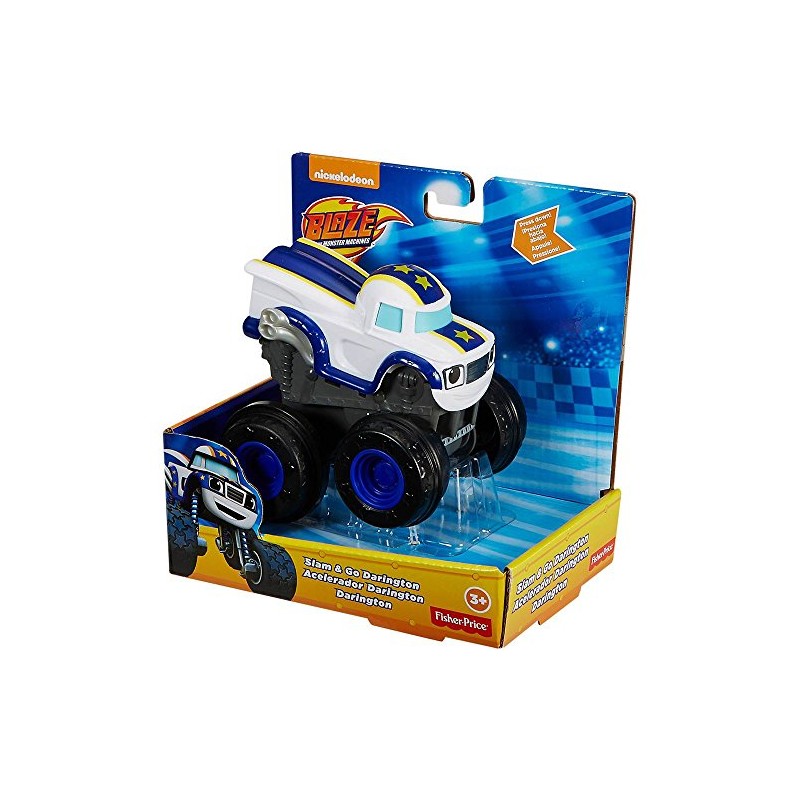 Fisher-Price DYN40 Blaze Darington Crushes and Speed, Multi