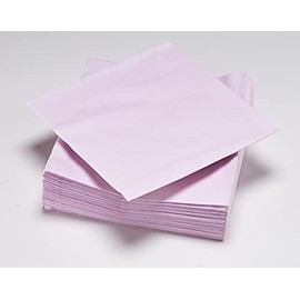 Le Nappage 50 Servietten, Wattefolie, 33 x 33 cm, 2-lagig, altrosa FSC, Zellulose, 33 x 33 cm