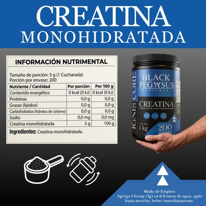 Kit Creatina Monohidratada 1kg + Quemador Extremo Grasa Corp