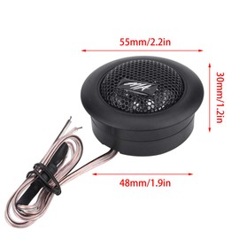 Audio Speaker, One Pair of 12 V 150 W Mini Super Power Speakers for Audio Tweeter Speaker Popular