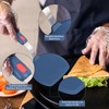 Contiup Silicone Spatula Turner Set of 3, Heat Resistant Large