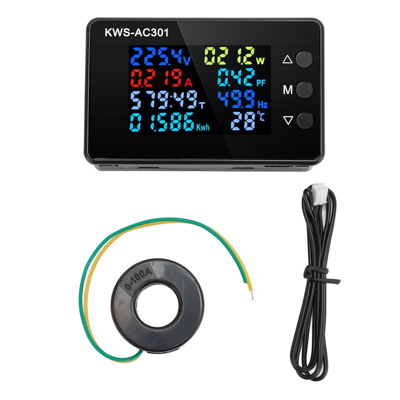 Volt Amp Meter 0 to 100A 50 to 300V Color