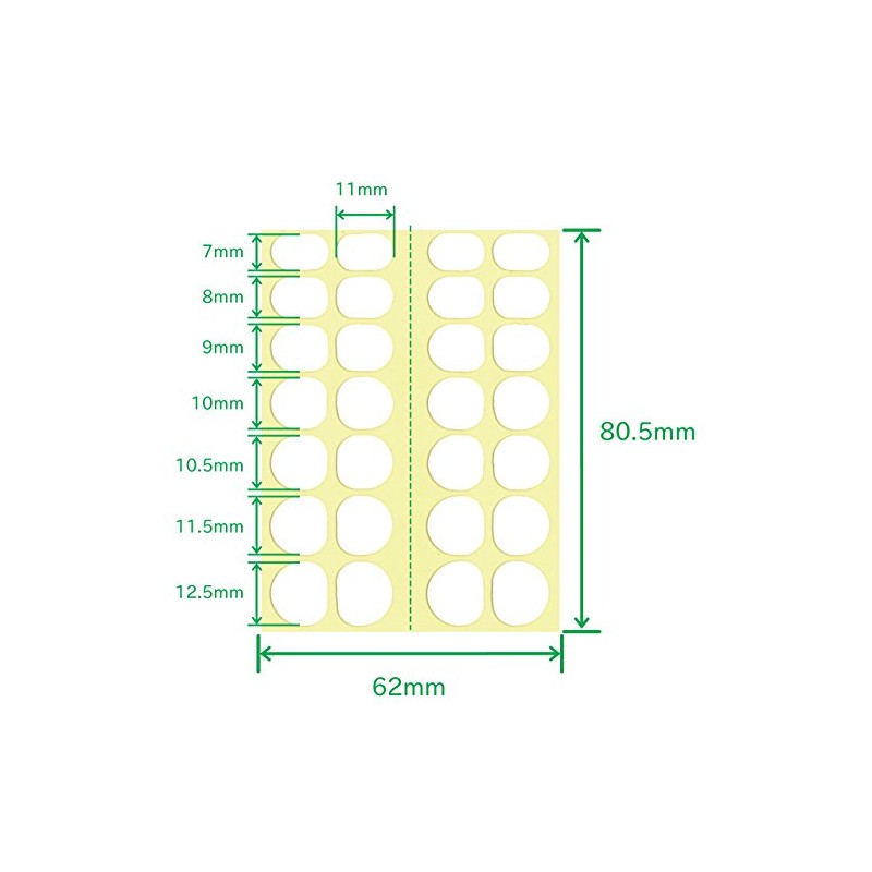 ネイルズマジック両面テープ025 10回分入り