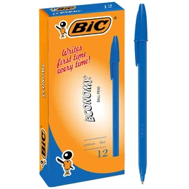 BIC 952005 Economy Ball Pens Medium Point (1.0 mm) - Blue, Box of 12