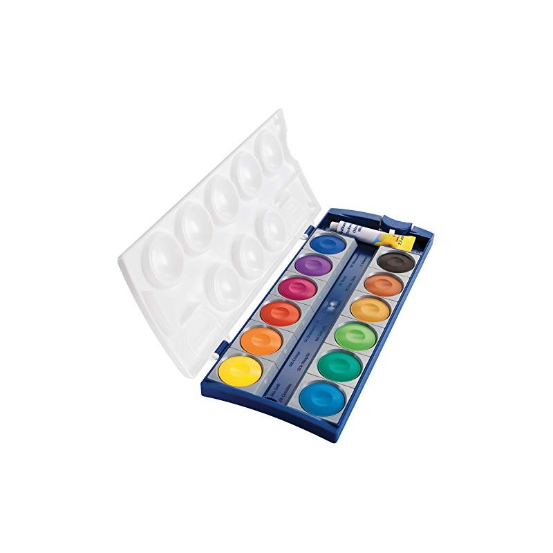 Pelikan DIN 5023 Opaque Paint Box Set K12, 12 Colours