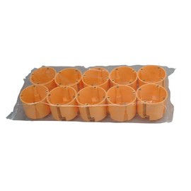 Cogenerationhave 355200043 Wall Cavity Insulation Switch Box, Ø 68 mm, Cans Depth 61 mm, Professional Pack: 10 Piece In Carton