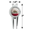 GRAPHICS & MORE Rustic Distressed California State Flag Golf Divot