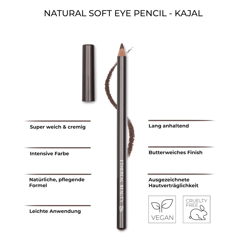 Ethereal Beauty - Eyeliner - Natural Soft Eye Pencil -