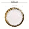 LETAOTAO Factory Supply Eco-Friendly Round White Porcelain Ceramic Steak Plate