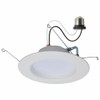 Satco LED Retrofit Downlight with Stepped Baffle, CCT Selectable 2700K/3000K/3500K/4000K/5000K,