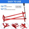 Lawn Mower Lift Jack, Lifting Platform 882 Lbs Capacity Telescopic