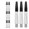 RUTHLESS Sting | Polycarbonate Dart Shafts Solid White with Black