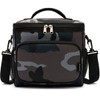 FlowFly Insulated Reusable Lunch Bag Adult Large Lunch Box for