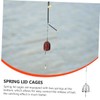 BESPORTBLE 4pcs Stainless Steel Fishing Bait Cage Durable Fish Trap