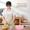 Lunch Box 3 Compartments Leakage Proof 304 Stainless Steel Bento