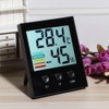 Digital Indoor Thermometer Hygrometer Temperature Humidity Gauge with High Low