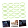 LALADEFIEE 100pcs Neon Light Wristbands Glow Dark Bracelets for Boys