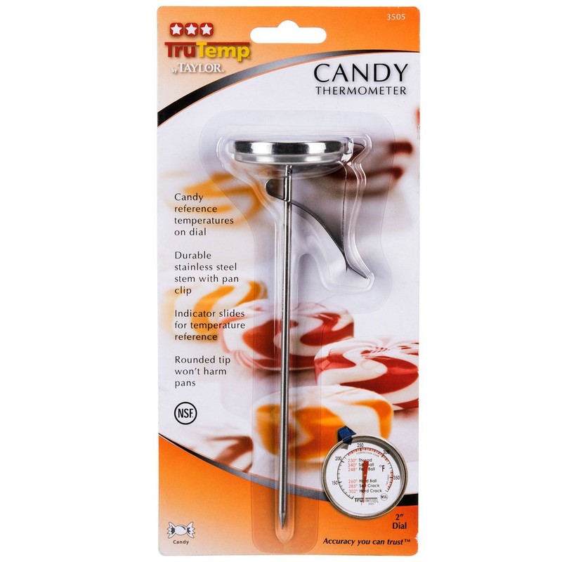 Taylor TruTemp Candy & Deep Fry Dial Thermometer