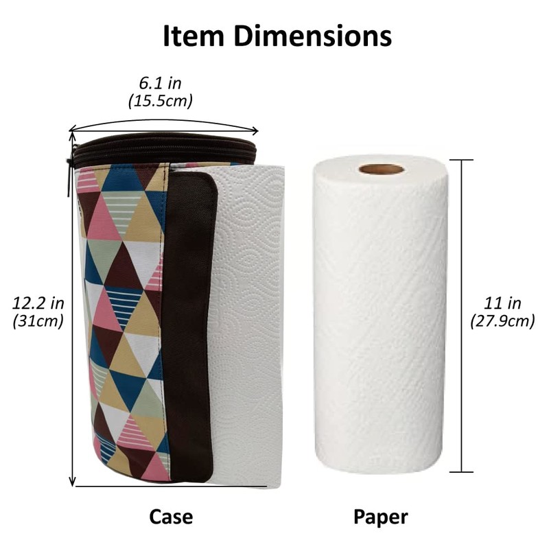 Olve Kitchen Paper Towel Holder Hanging Paper Towel Dispenser Cover